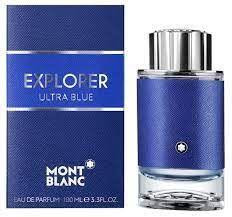 MontBlanc Explorer  Ultra Blue 2pc Men’s Fragrance Set – 3.4oz and 1.0oz EDP, perfect gift under $100