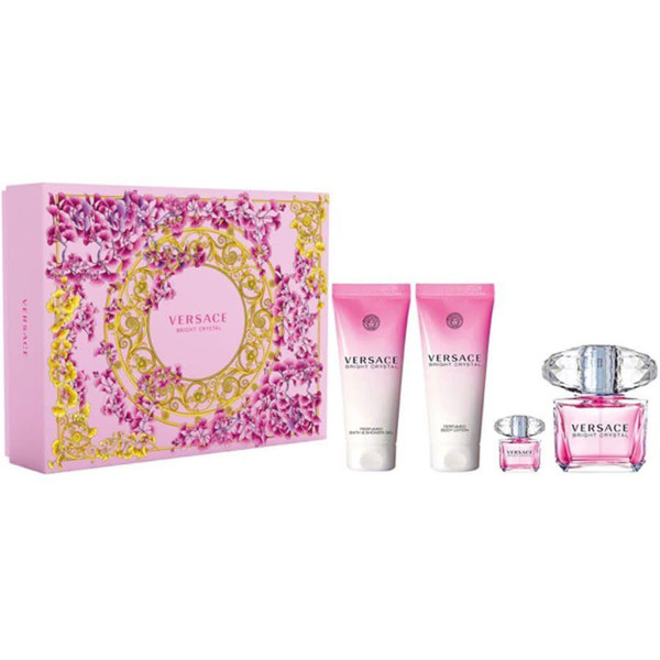 【 新品未使用 VERSACE Bright Crystal ギフトセット 】 Versace Bright Crystal 4 PCS Gift Set For Ladies