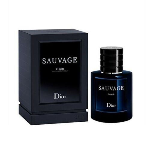 Dior Sauvage Elixir Parfum Spray Men 2.0oz-long-lasting designer men’s perfume in a sleek, stylish flacon