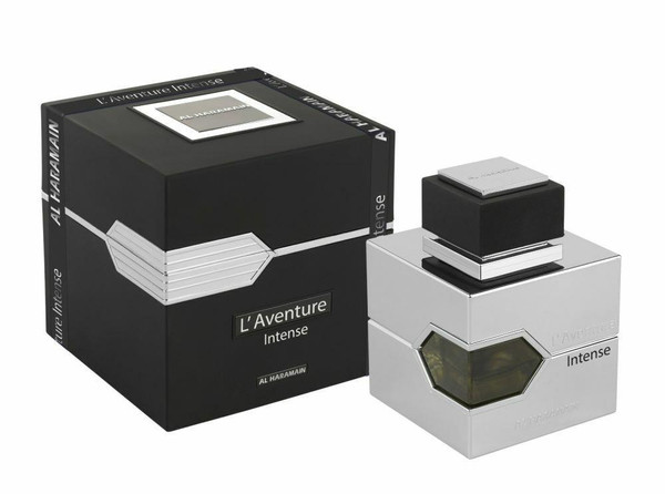 L'Aventure Intense EDP 3.4oz by Al Haramain – Affordable luxury men’s fragrance in a stylish flacon