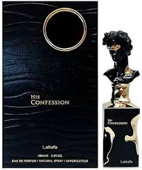 His Confession by Lattafa 3.4OZ EDP for men- Long-lasting designer fragrance