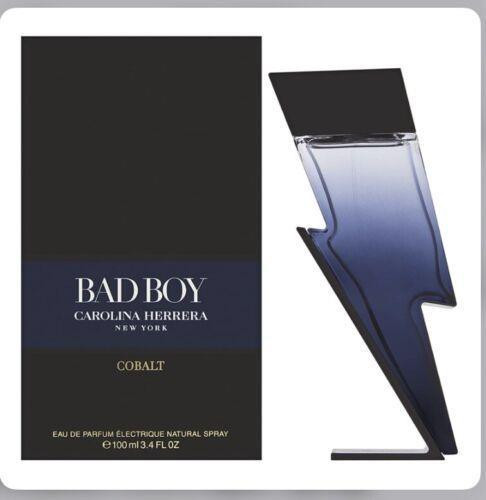 Bad Boy Cobalt Electrique 3.4oz Parfum for Men by Carolina Herrera