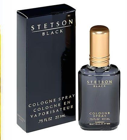Stetson Black by Coty 3.4oz Cologne – fresh, long-lasting designer fragrance for men in an elegant bottle