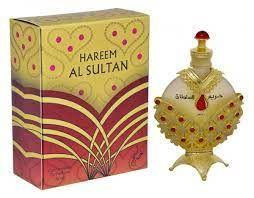 Hareem Al Sultan Gold concentrated perfume oil bottle