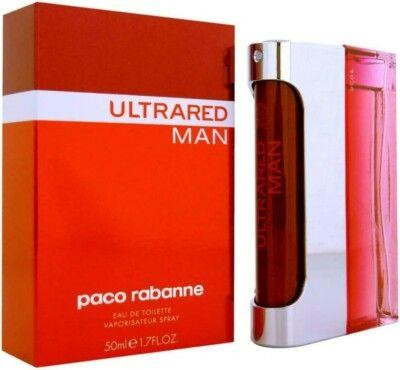 Ultrared by Paco Rabanne, 3.4 oz EDT Spray for Men