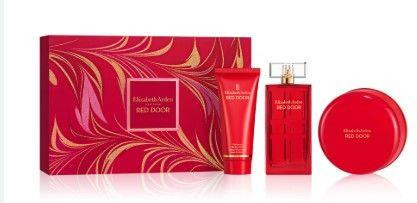 Red Door By Elizabeth Arden 3pcs Set Women POWDER