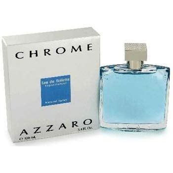 Chrome by Azzaro 3.4oz For Men Eau De Toilette Spray