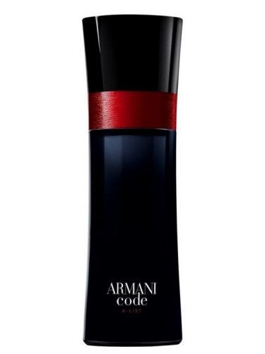a list armani code