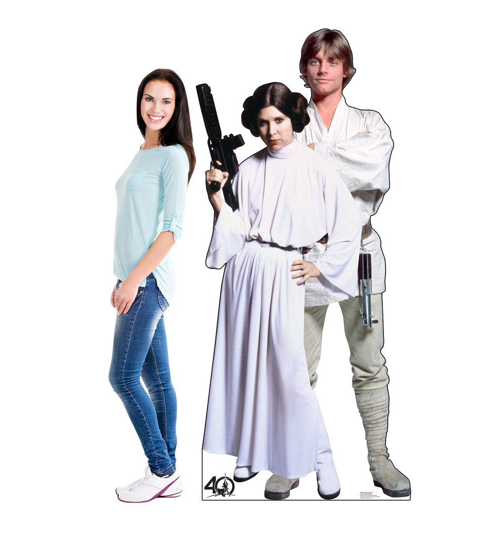 Luke and Leia (Star Wars 40th)