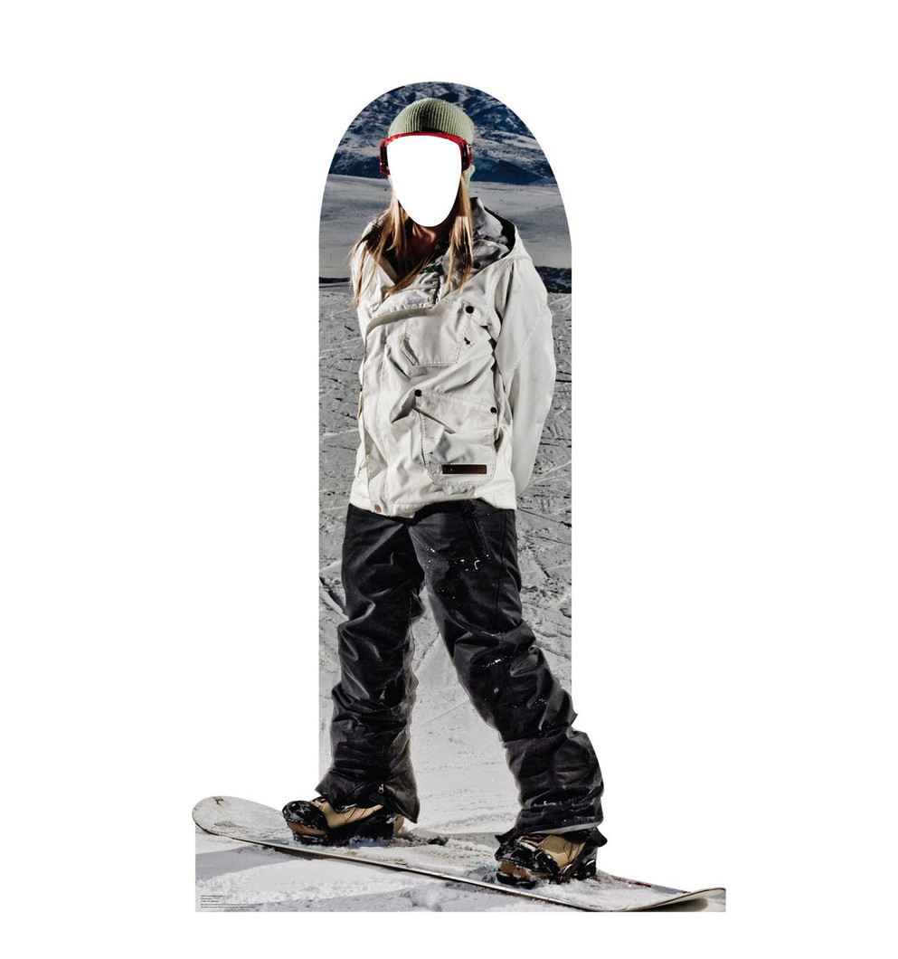 Snowboarder Standin