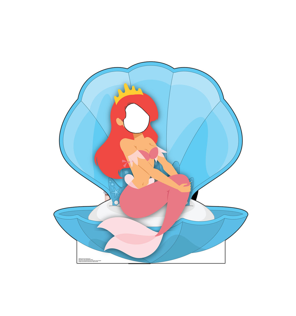 Mermaid in Clam Shell (Stand-in)