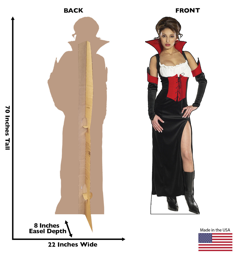 Countess Camella Lifesize Cardboard cutout  Dimensions