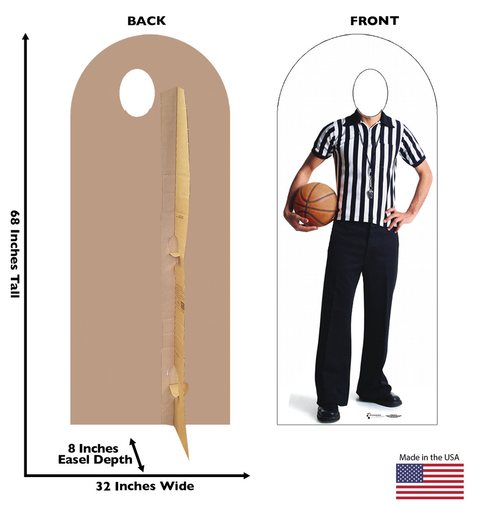 Referee Stand In Lifesize Cardboard Cutouts