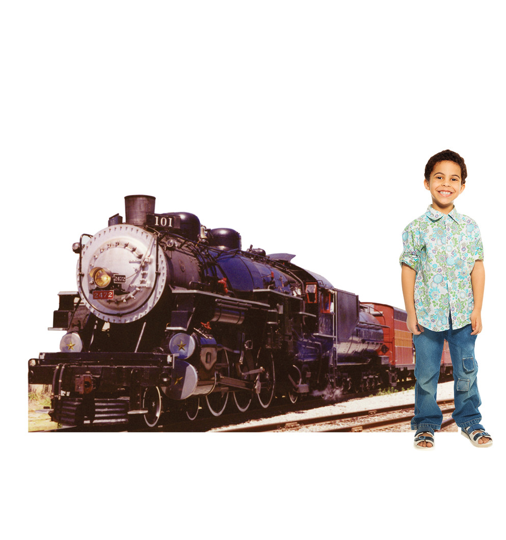 Southern Pacific Train 2472 Lifesize Cardboard Cutout with Model