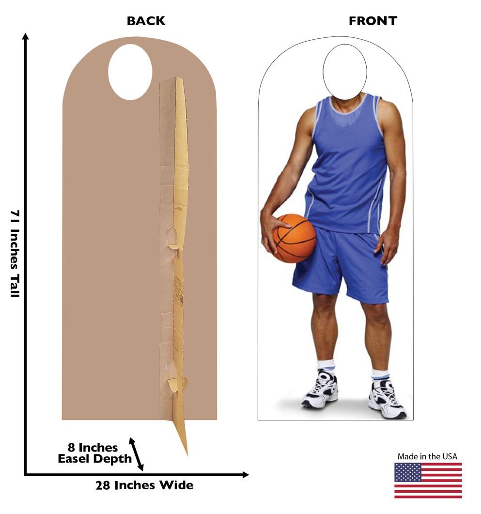 Basketball Stand In Lifesize Cardboard Cutout Dimensions