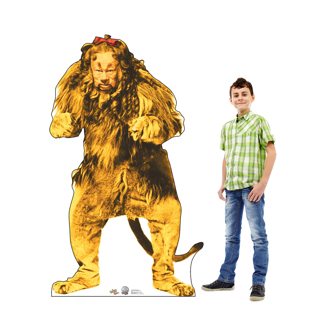 Cowardly Lion - Wizard of Oz
Lifesize Cardboard Cutout with Model