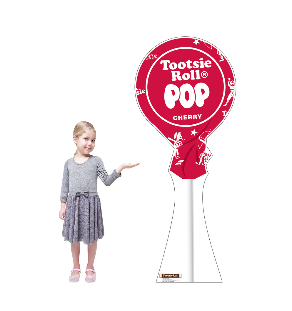 Tootsie Pop Cherry
Lifesize Cardboard Cutout with Model