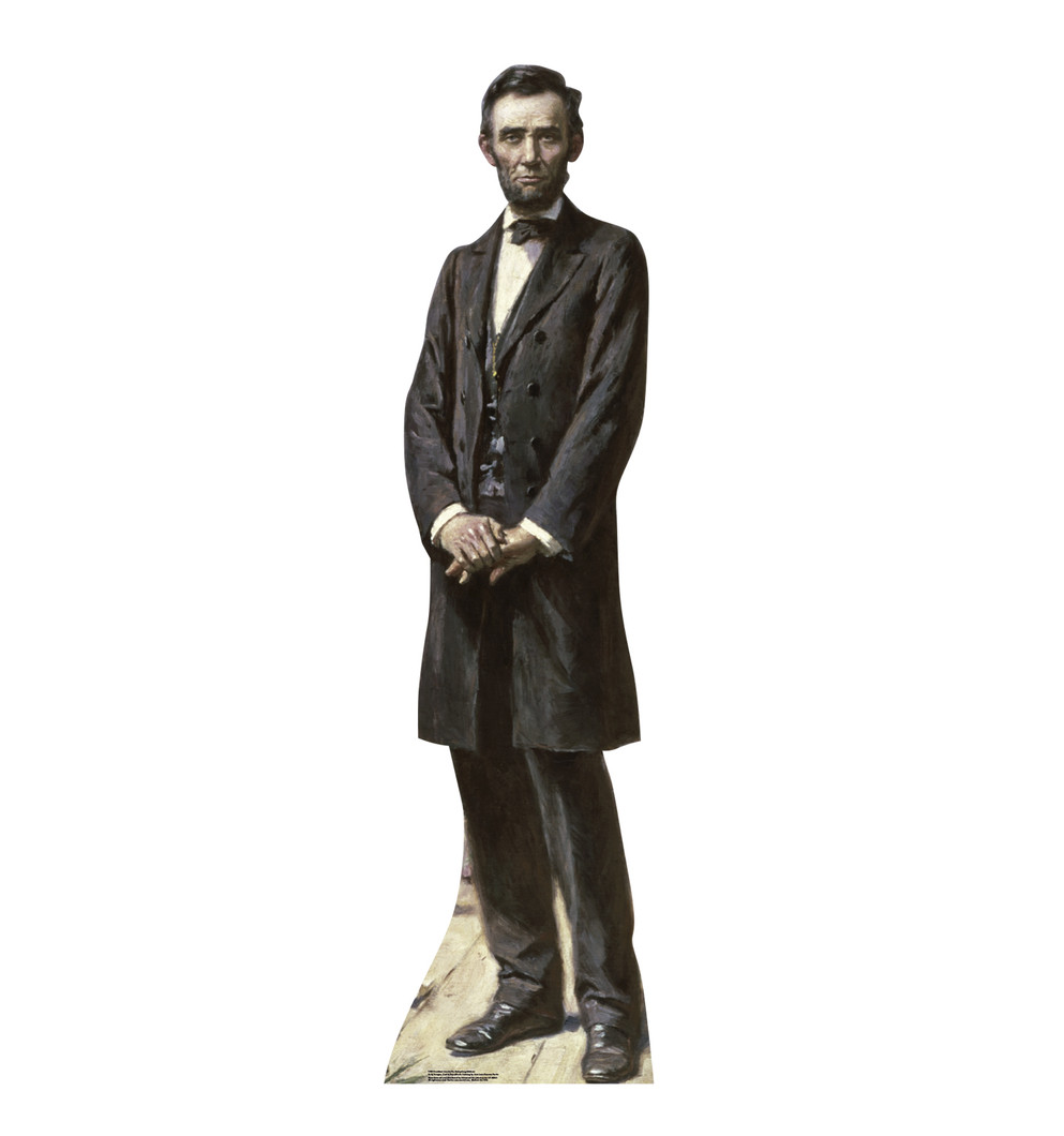 President Abraham Lincoln at the Gettysbur Address
Lifesize Cardboard Cutout