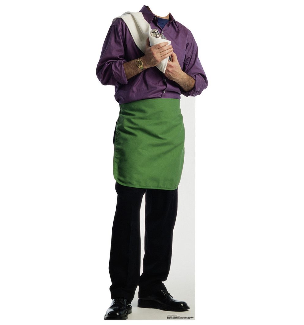 Green Apron Bartender Standin