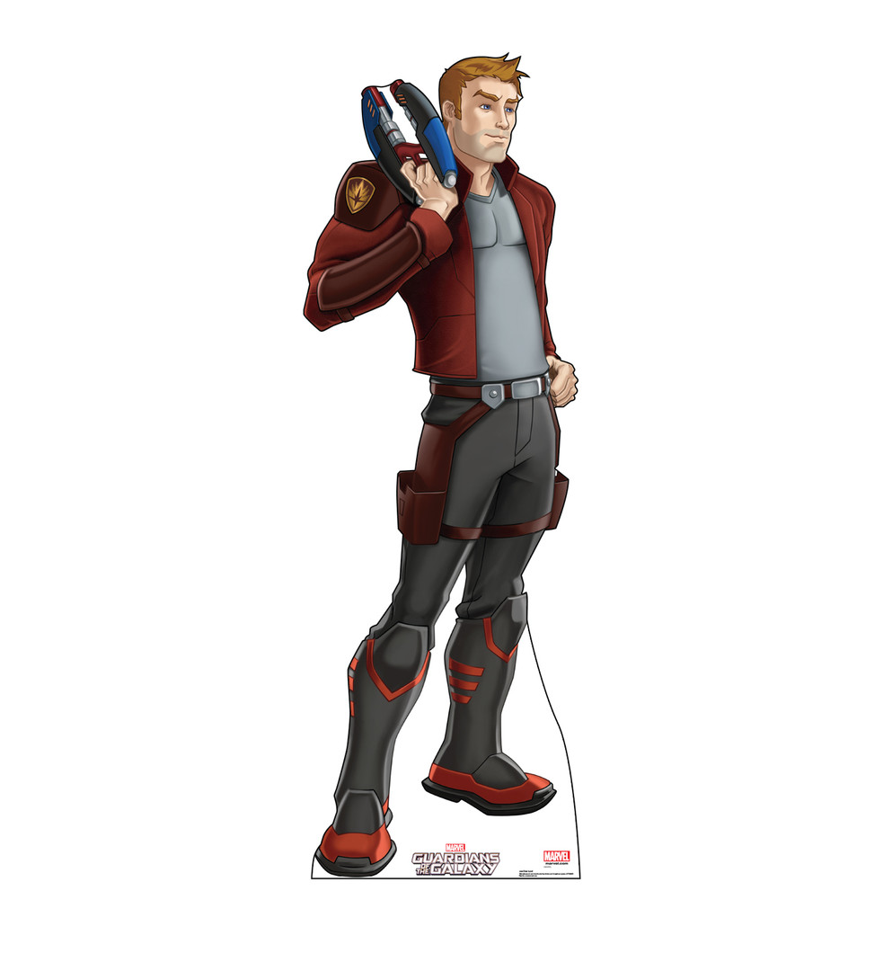 Star-Lord Animated Guardians of the Galaxy
 Lifesize Cardboard Cutout