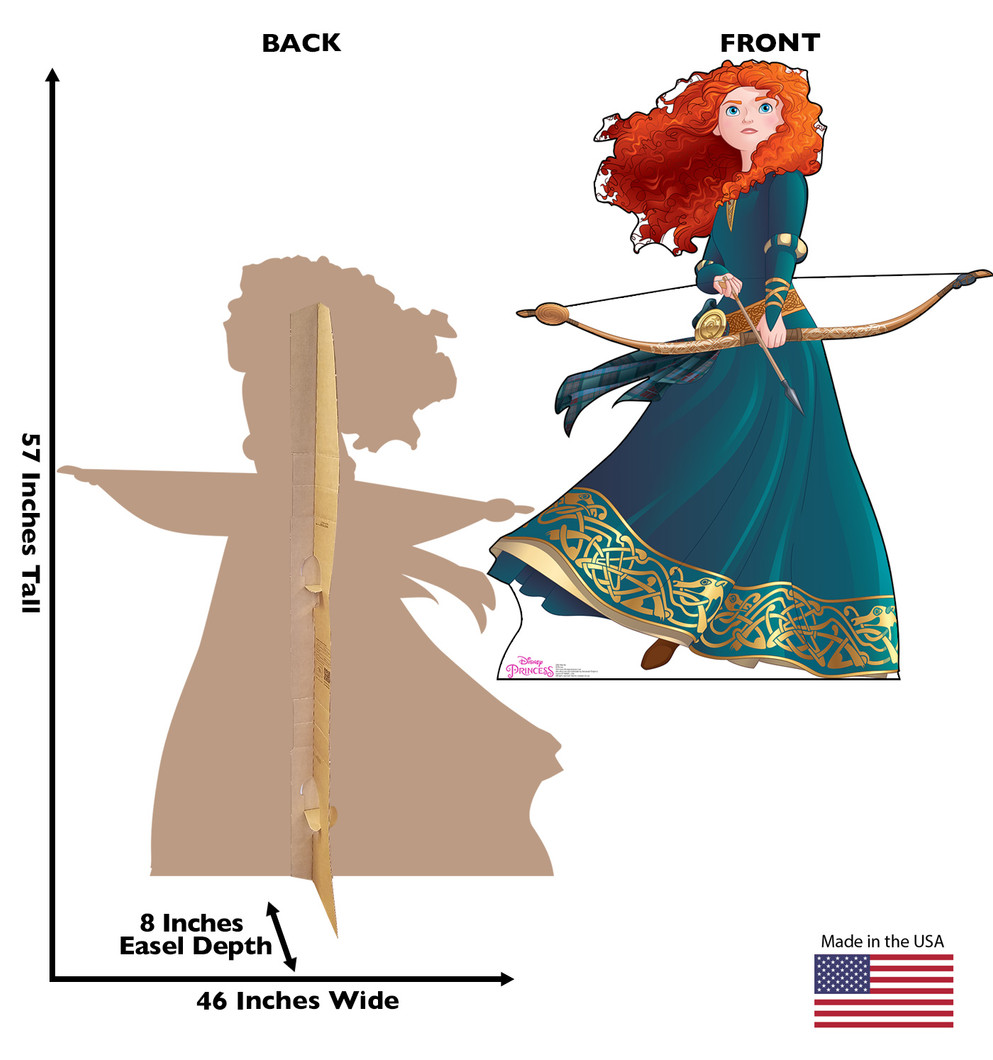 Disney | Merida Lifesize Cutout | Bring Magic to Life!
