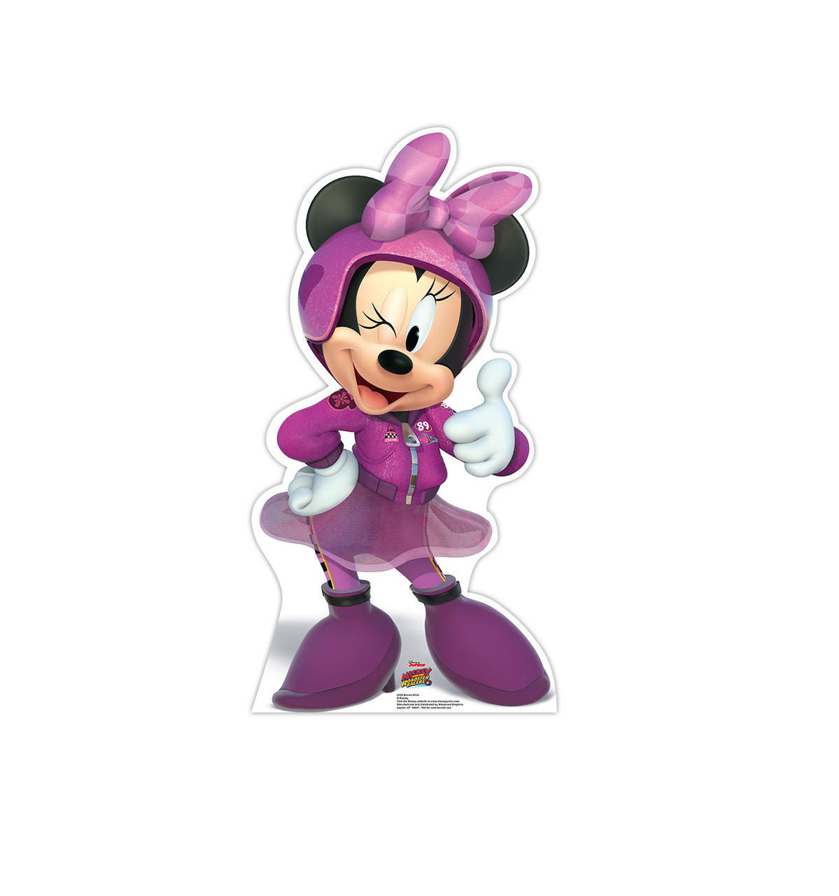 Disney | Minnie Wink Life-Size Cutout | Perfect Party Decor