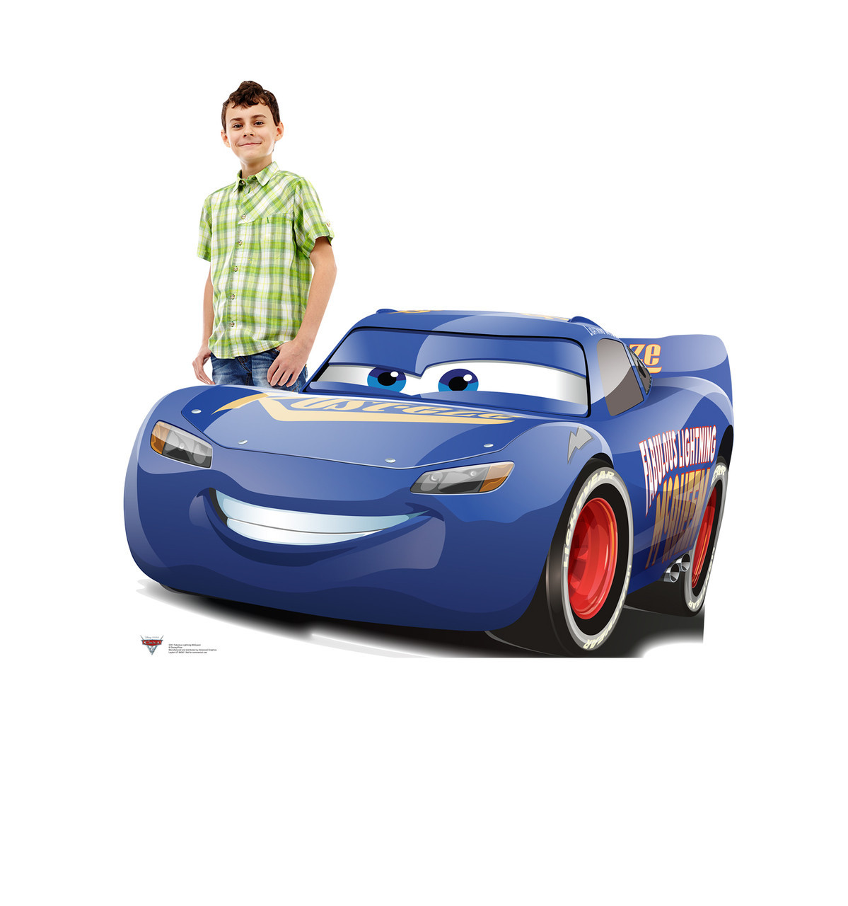 Fabulous Lightning McQueen Lifesize Cardboard Cutout High