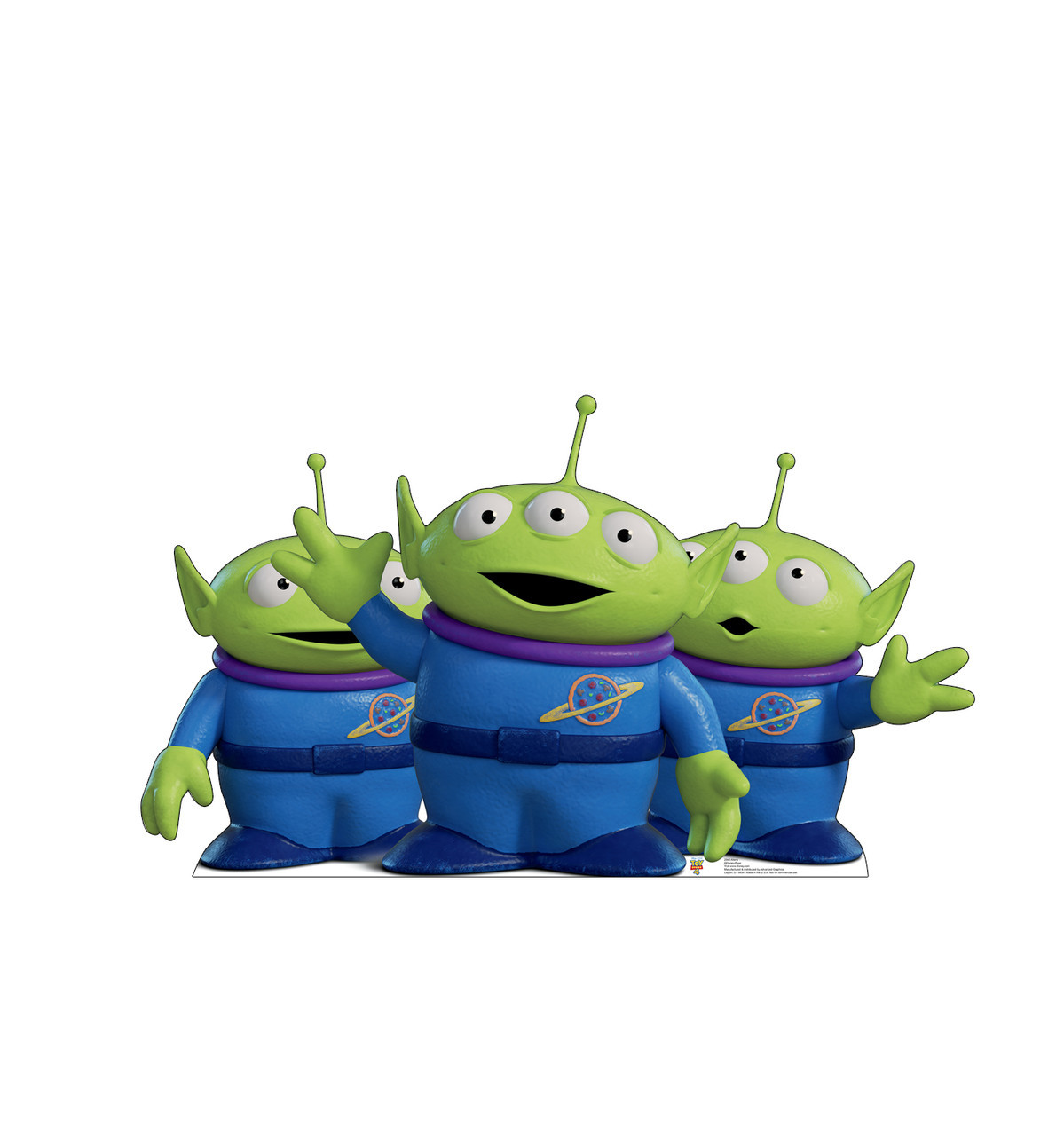Toy Story Life-Size Alien Cutout Customizable Decor - Main Image