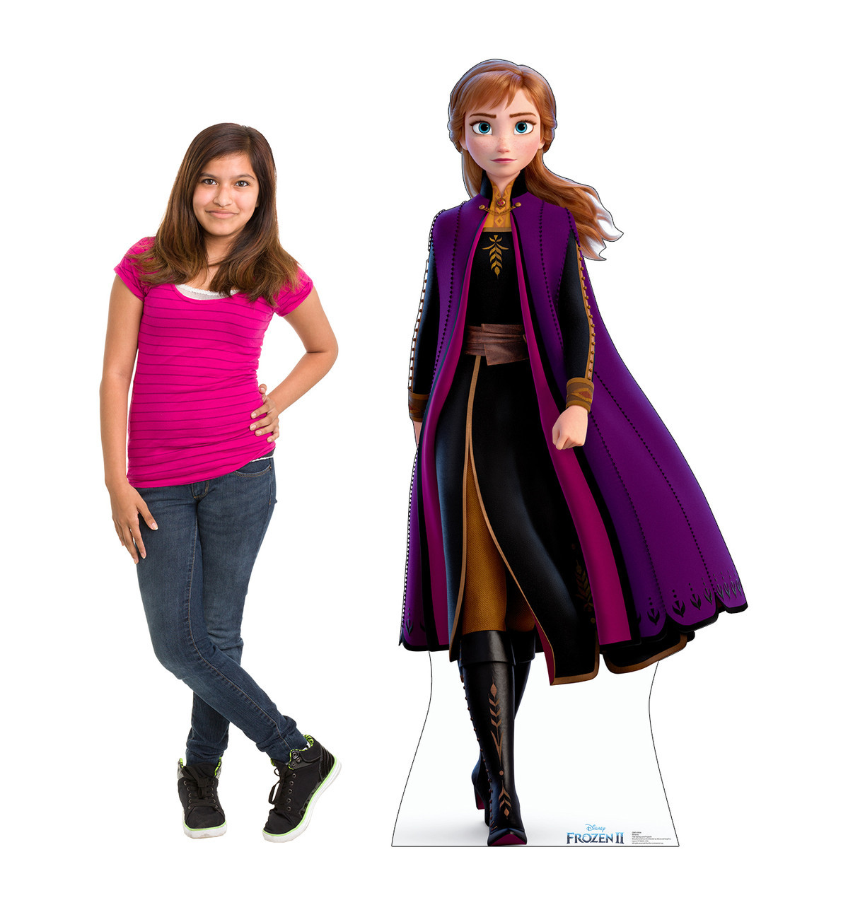 Disney | Anna from Frozen II Lifesize Cutout | Magical Party Decor