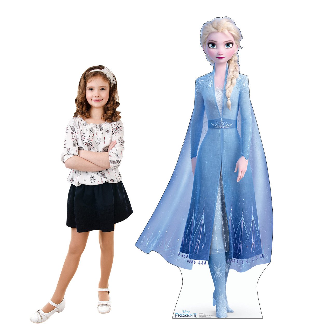 Disney | Enchanting Elsa Cardboard Cutout | Frozen II Party Decor