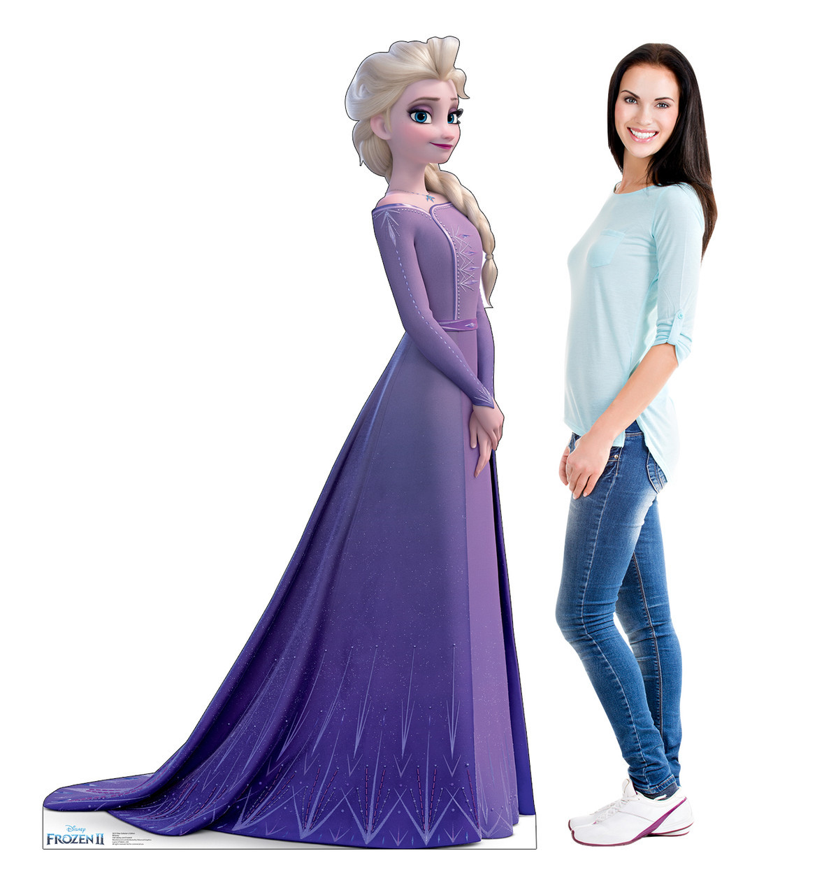 Disney | Elsa from Frozen II Lifesize Standup | Party Prop