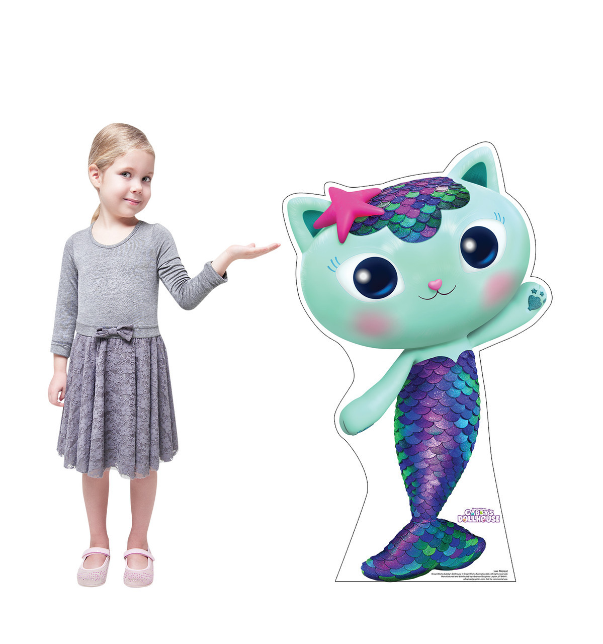 Mercat Cutout (Gabby's Dollhouse)