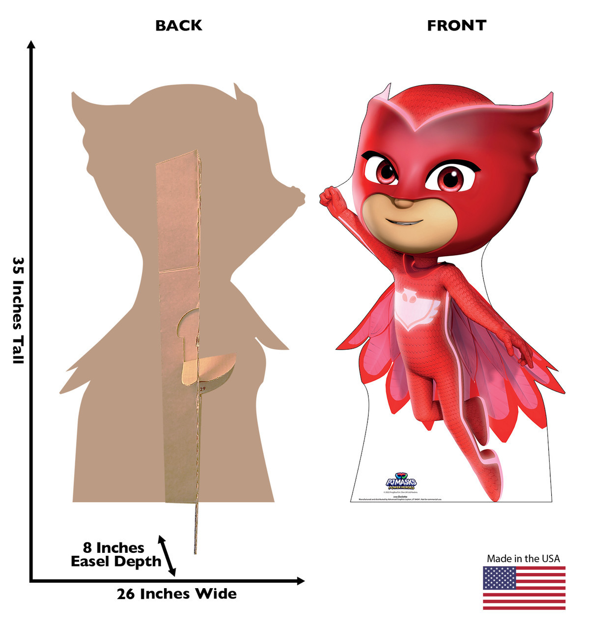 Owlette Cutout (PJ Masks)