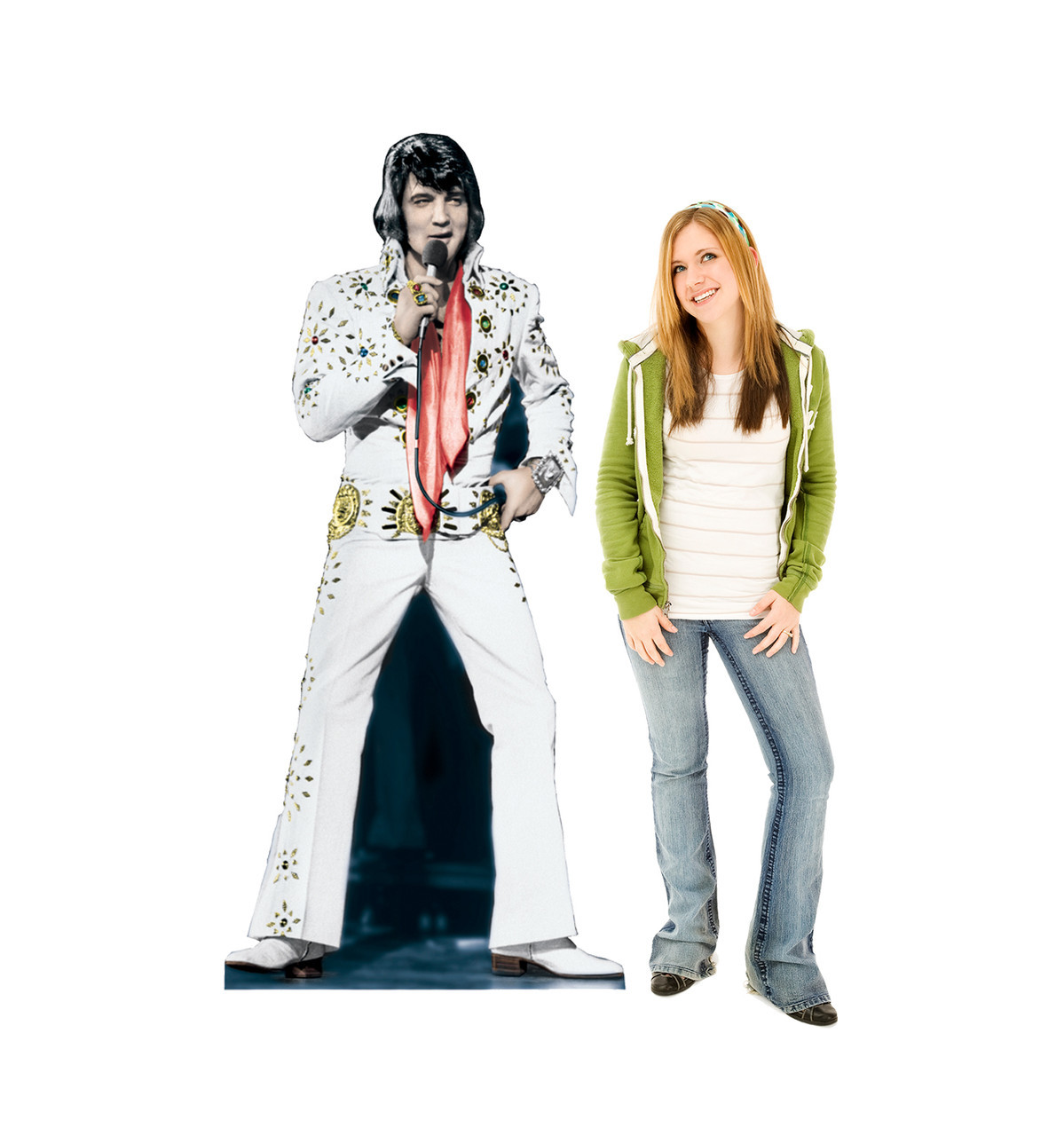 Elvis Presley | Life-Sized Cardboard Cutout | Perfect Party Accessory