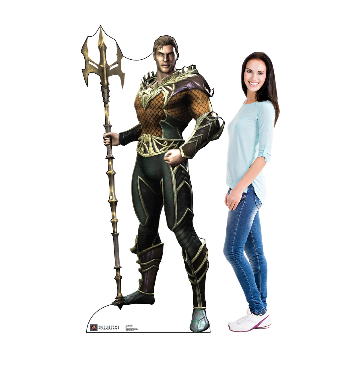 Aquaman | Lifesize Standee from Injustice | Perfect Party Decor