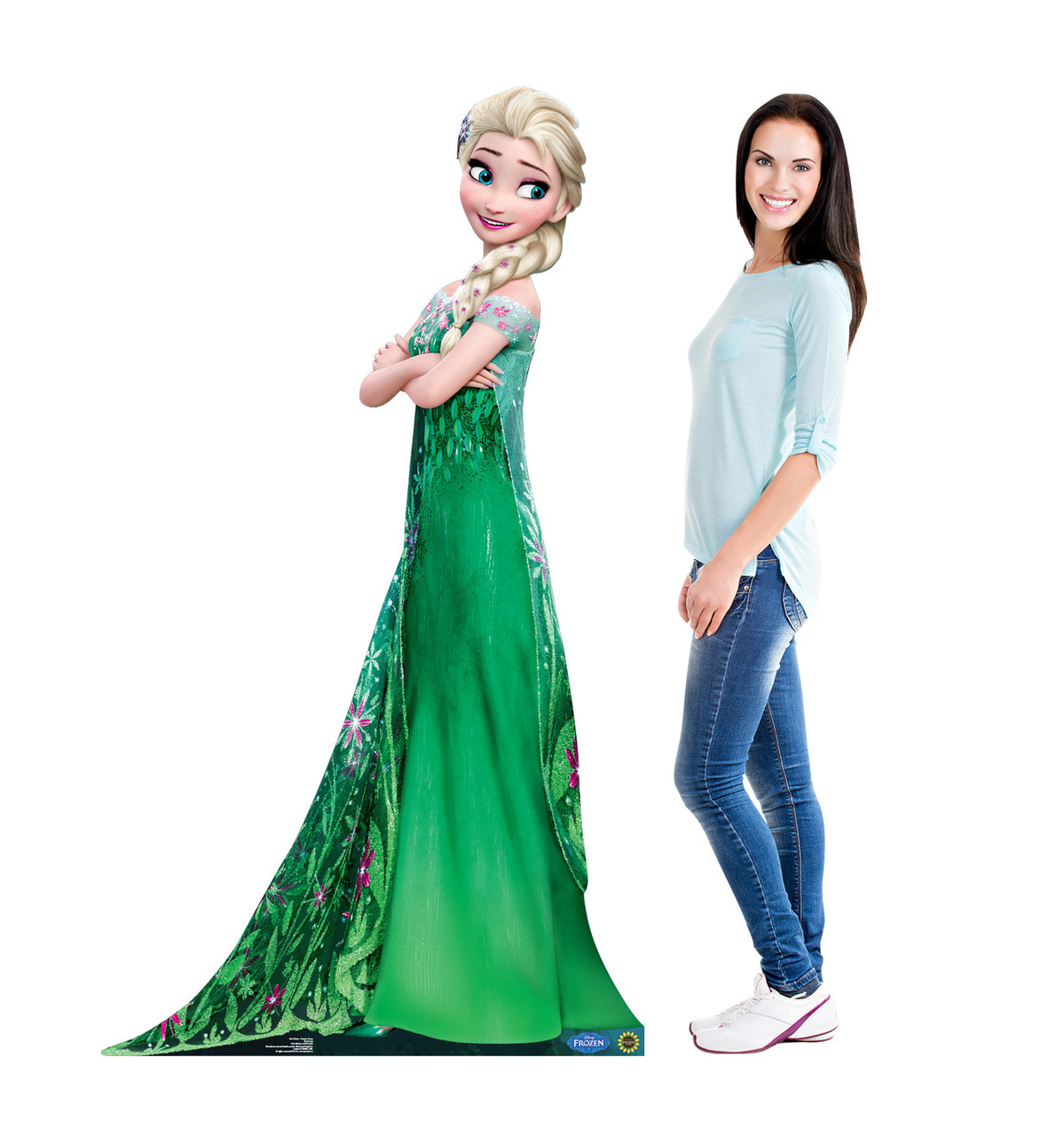 Elsa from Frozen Fever | Life-Size Standee | Magical Party Decor