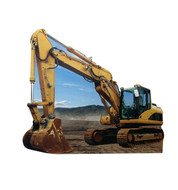 Construction Excavator Standee