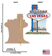 Vegas Sign
Lifesize Cardboard Cutout Dimensions
