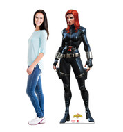 Marvelous Black Widow Lifesize Cutout