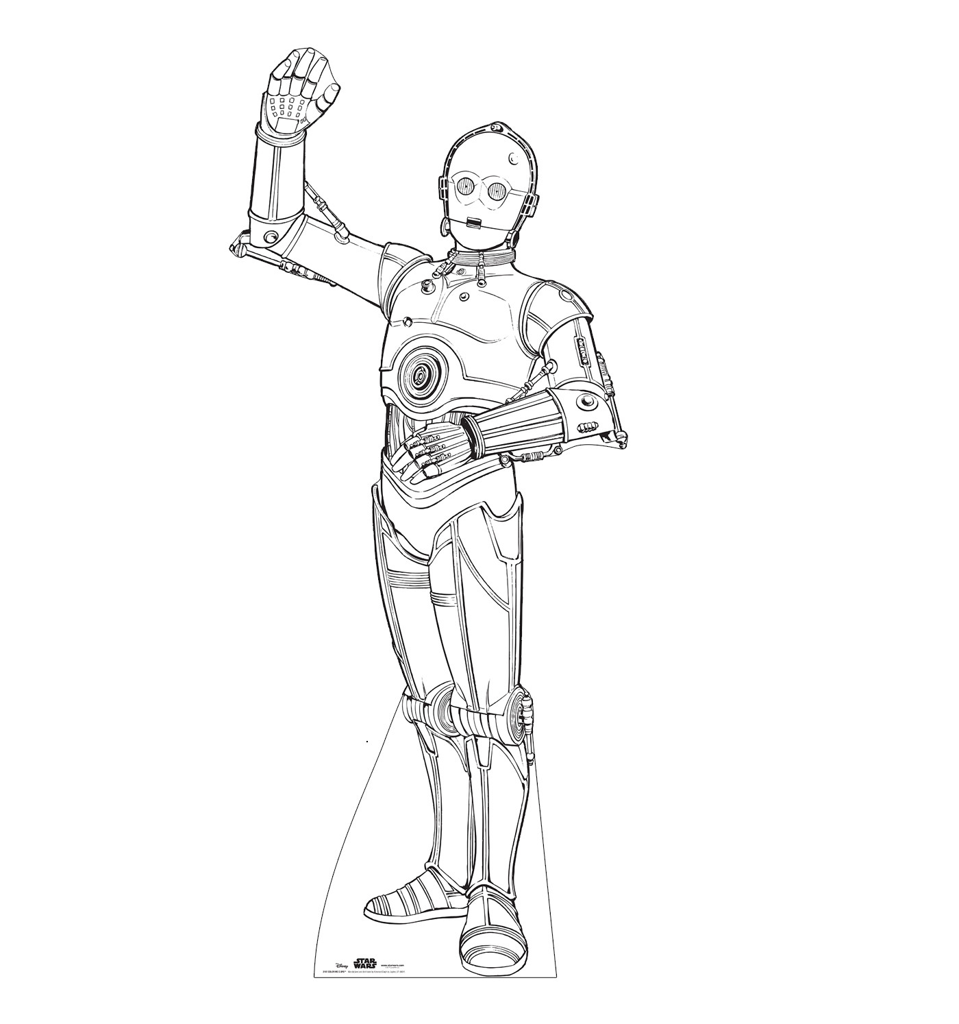 Color Me C-3PO (Star Wars)