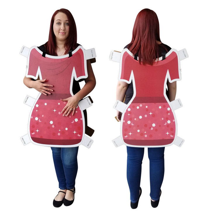 Dress Paper Doll Costume