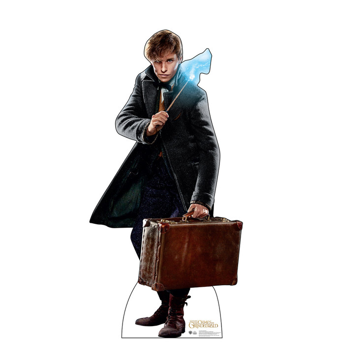 Fantastic Beasts Newt Scamander Cutout