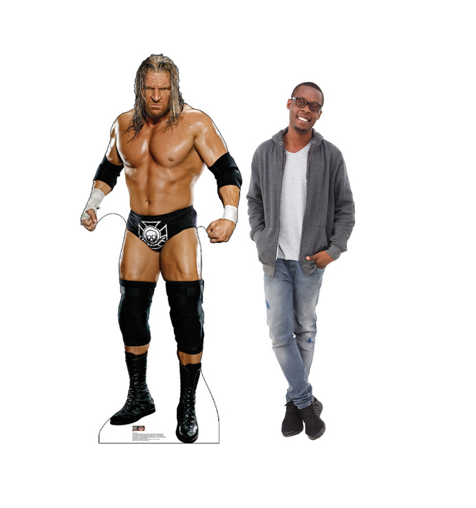 Triple H WWE Lifesize Cardboard Cutout with Model