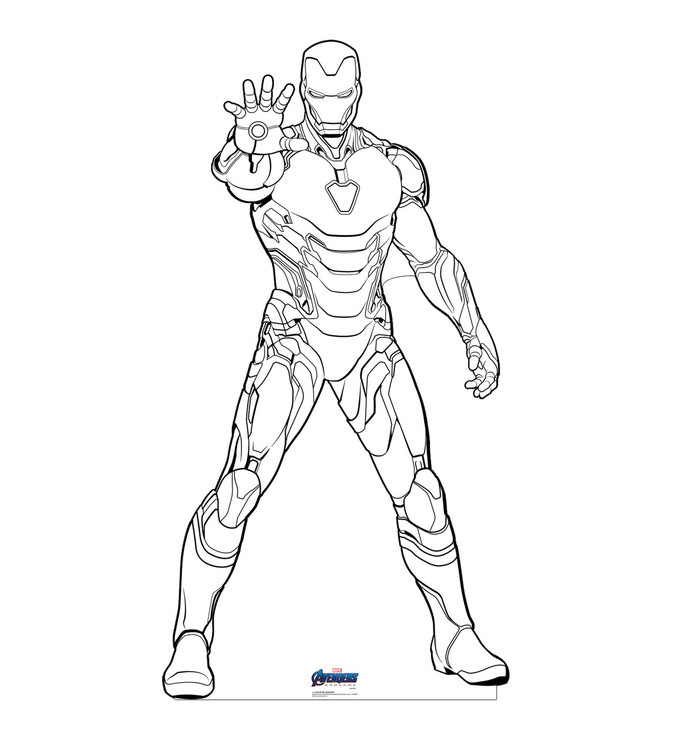 Color Me Iron Man (Avengers Endgame)