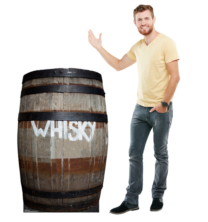 Whiskey Barrel
Lifesize Cardboard Cutout with Model