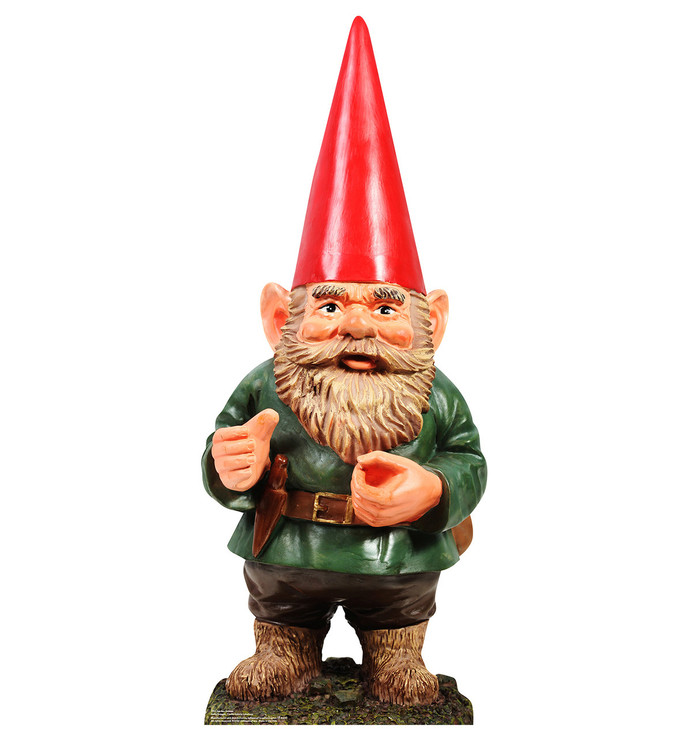 Garden Gnome
Lifesize Cardboard Cutout