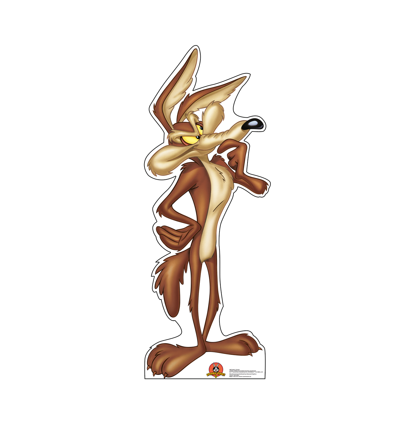 wile e coyote head