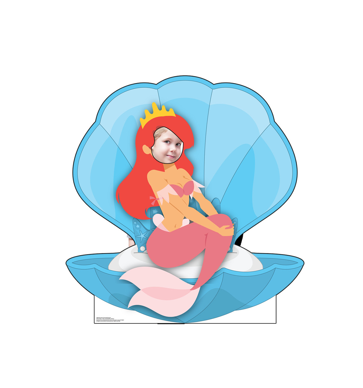 48158 - Ariel Sitting in a Clam Shell - The Little Mermaid - Misc