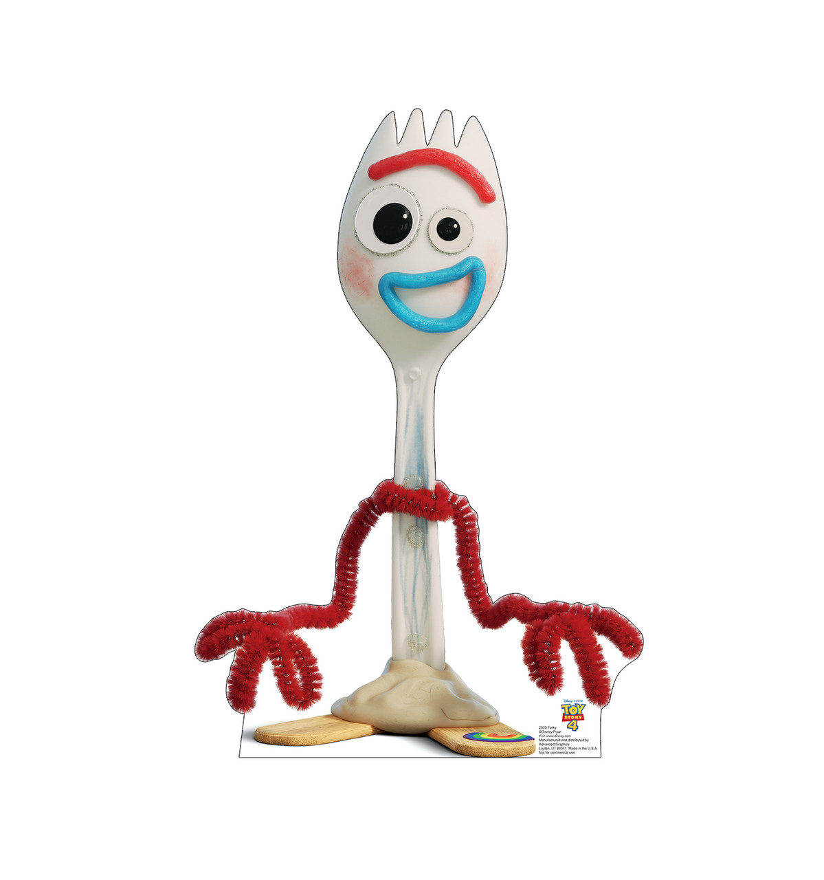 Forky - Toy Story 4 Cardboard Cutout