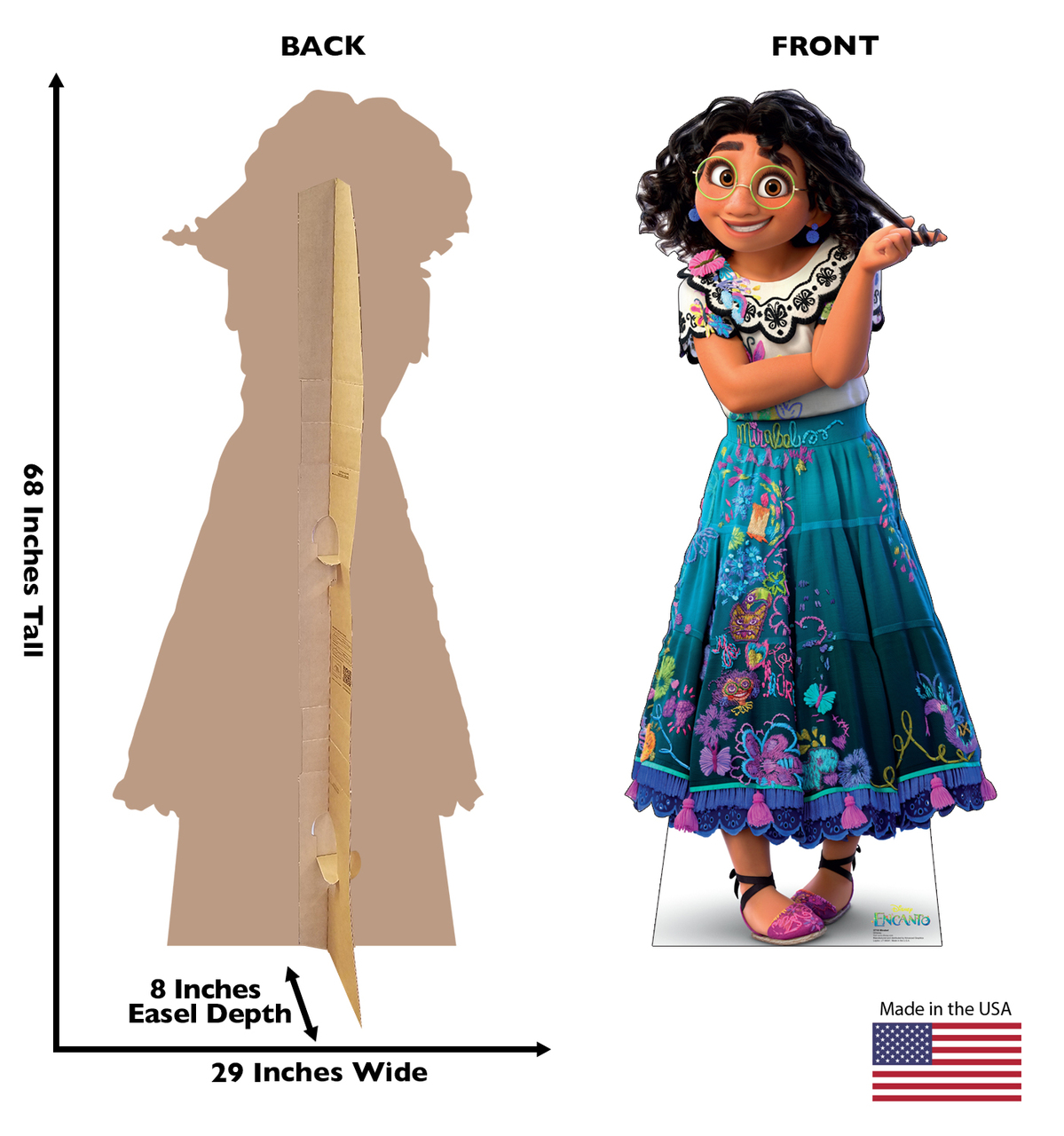 Mirabel Madrigal Cardboard Cutout Standup